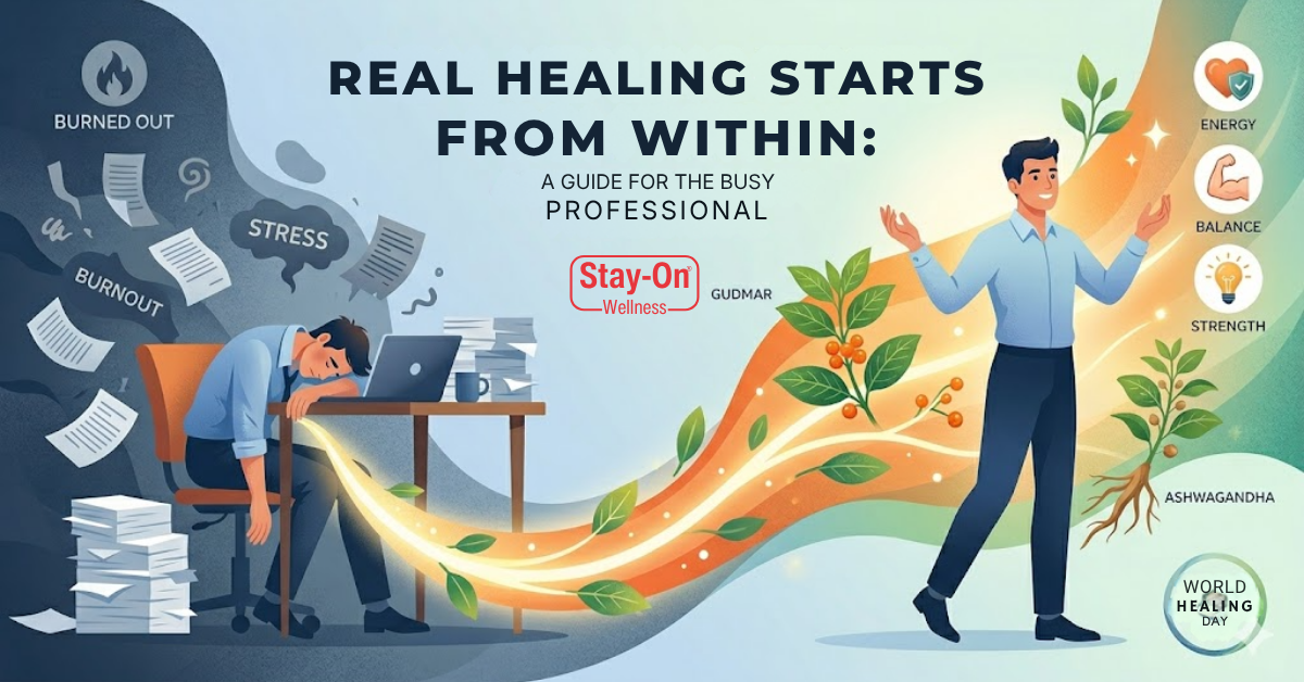 Real Healing Starts from Within: A Guide for the Busy Professional