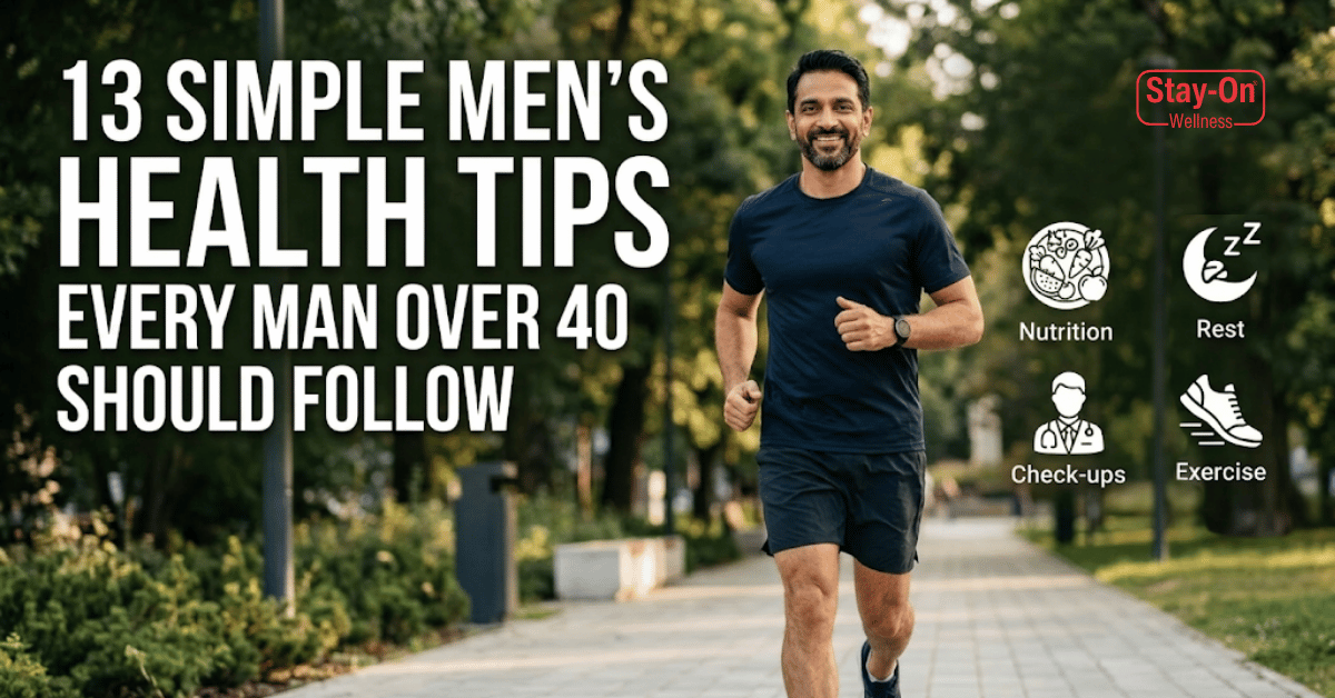 13 Simple Men’s Health Tips Every Man Over 40 Should Follow