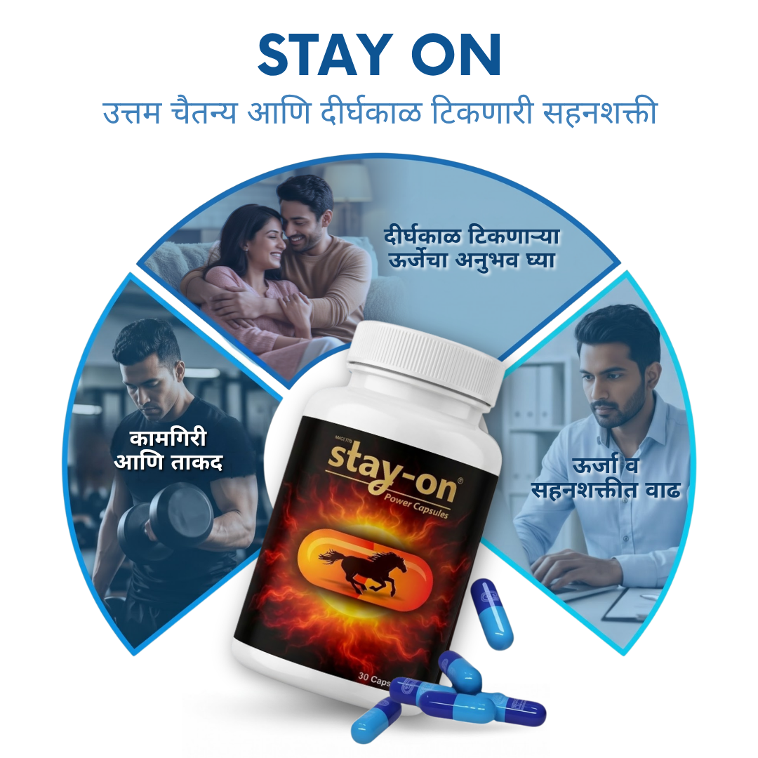 Stay-On Power Capsules: Daily Strength & All-Day Vitality