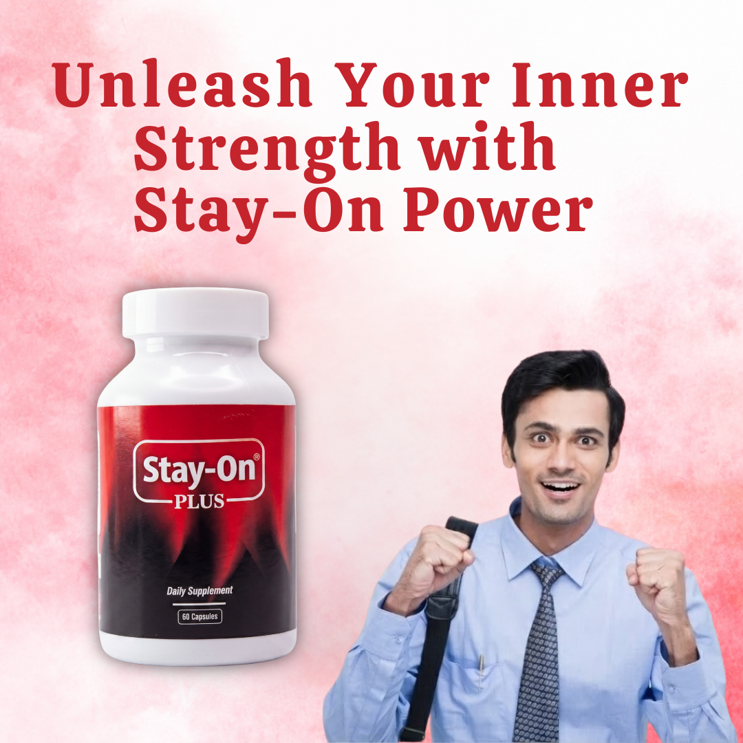 Stay-On Plus Capsules:Enhanced Ayurvedic Formula(60 Capsules)