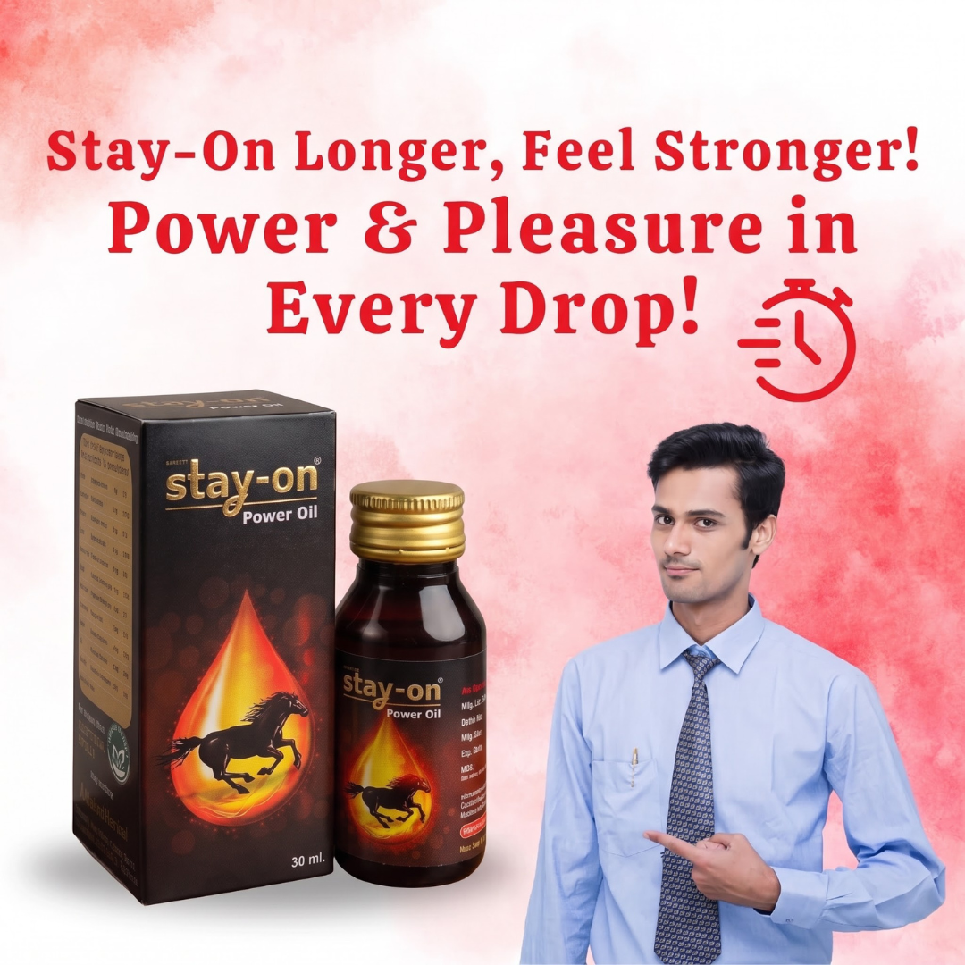 Stay-On Couples Pack: Daily Energy & Shared Vitality Duo (Capsules + Oil)